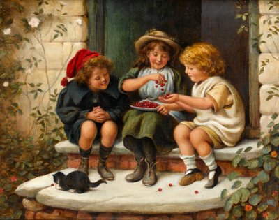 Sharing the Cherries by Joseph Clark